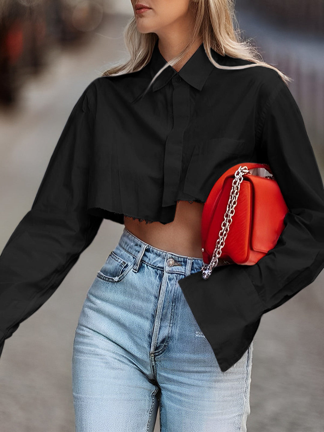 Monteclo - Rylan Crop Shirt