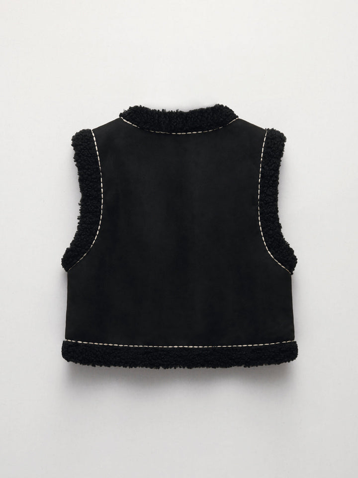 Gianna Embroidered Floral Vest