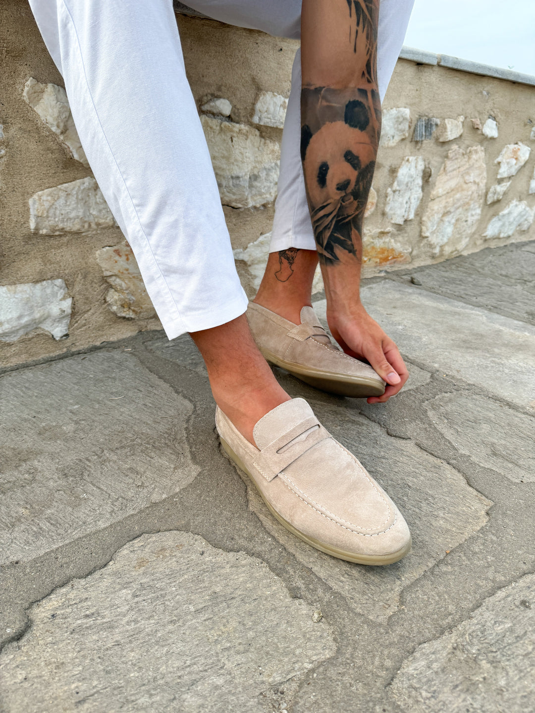 Gio Vintage Leather Loafers