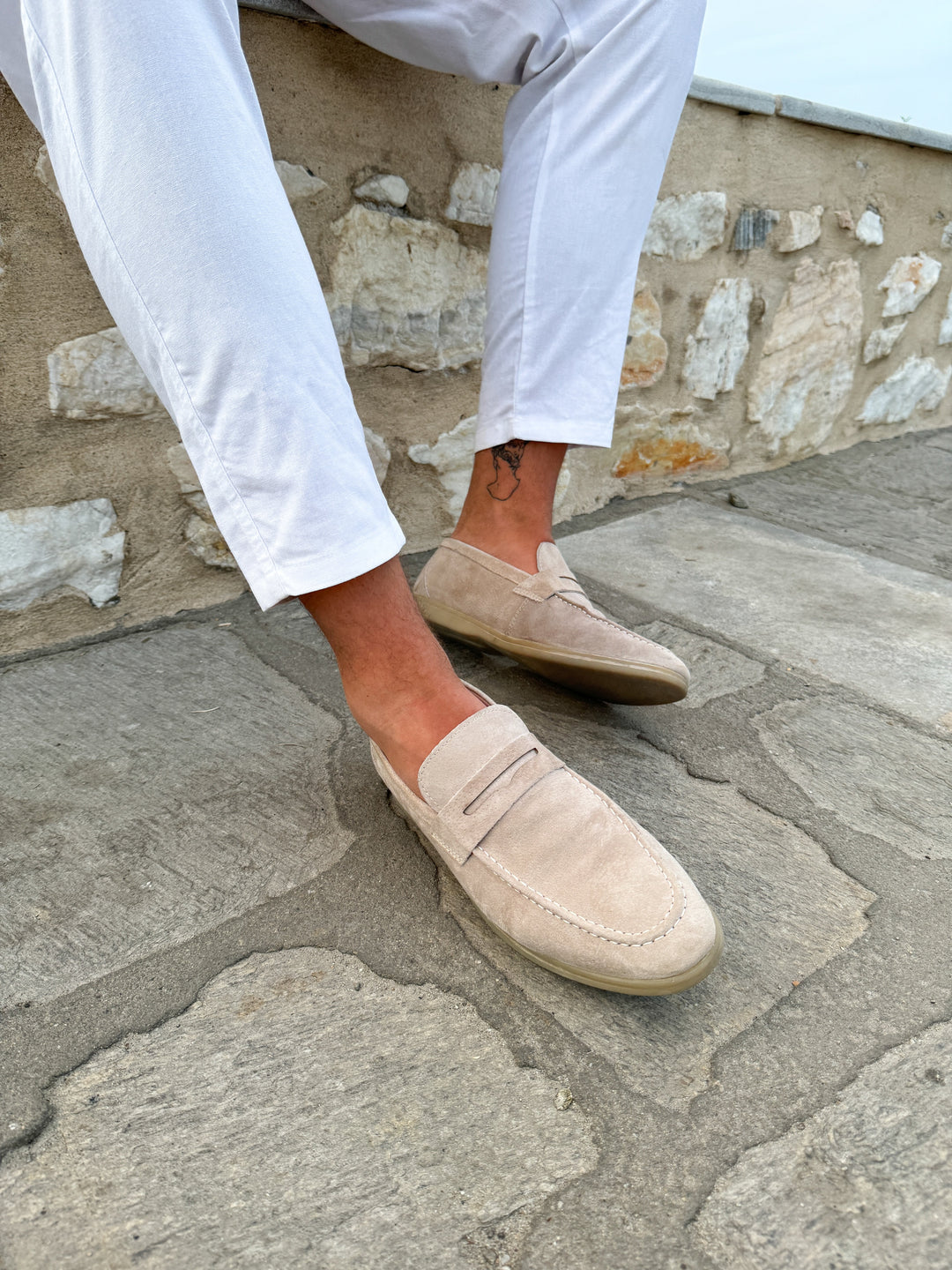 Gio Vintage Leather Loafers