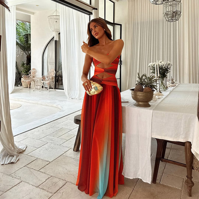 Tessa | Strapless Maxi Dress