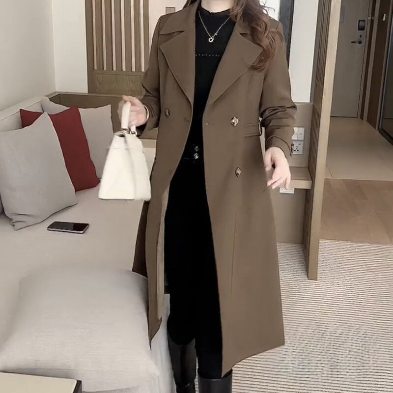 Daphne™ | Luxury Wool Trench Coat