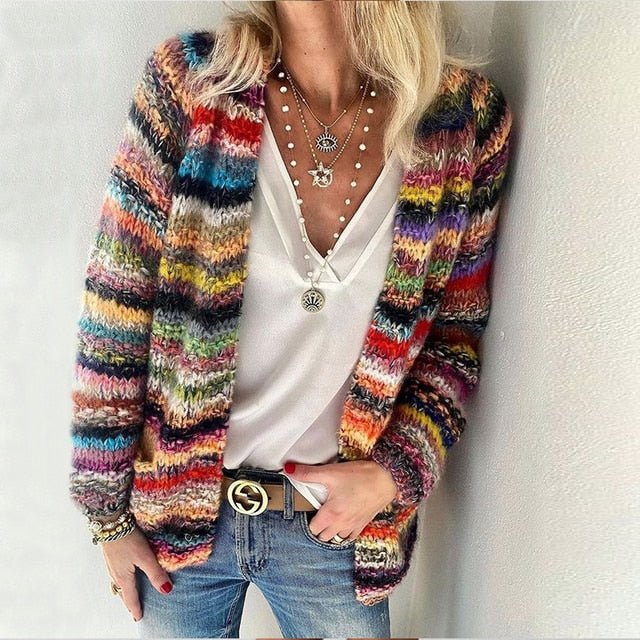 Joanne | Women's Colorful Cardigan