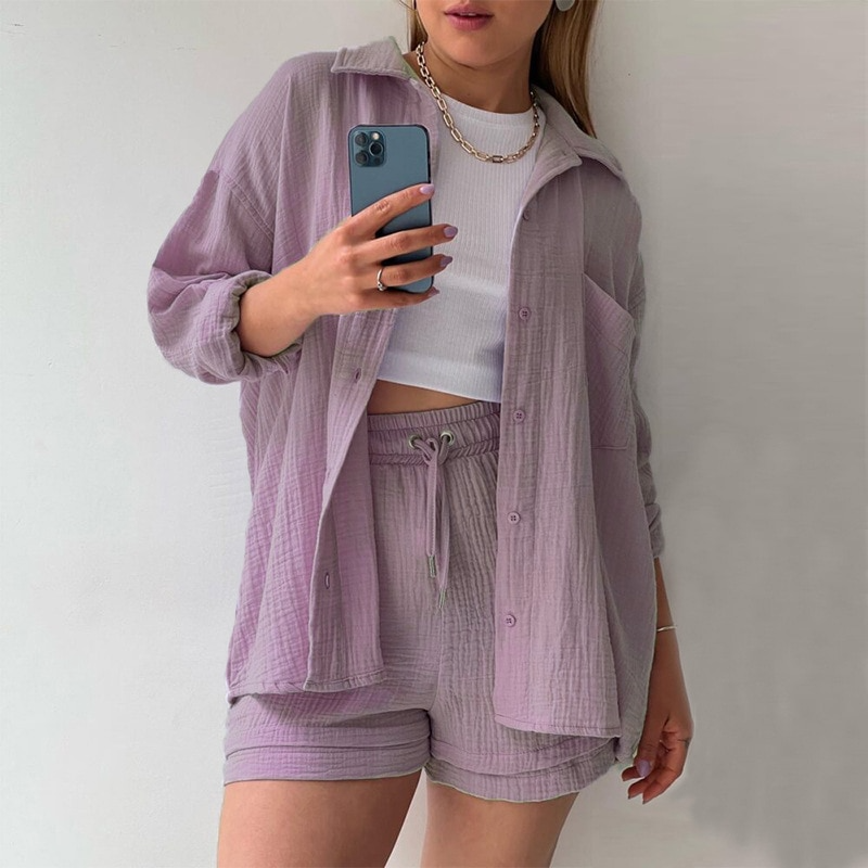 Sussie - Casual Cotton Loungewear Set