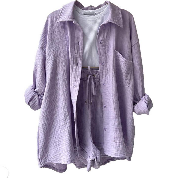 Sussie - Casual Cotton Loungewear Set