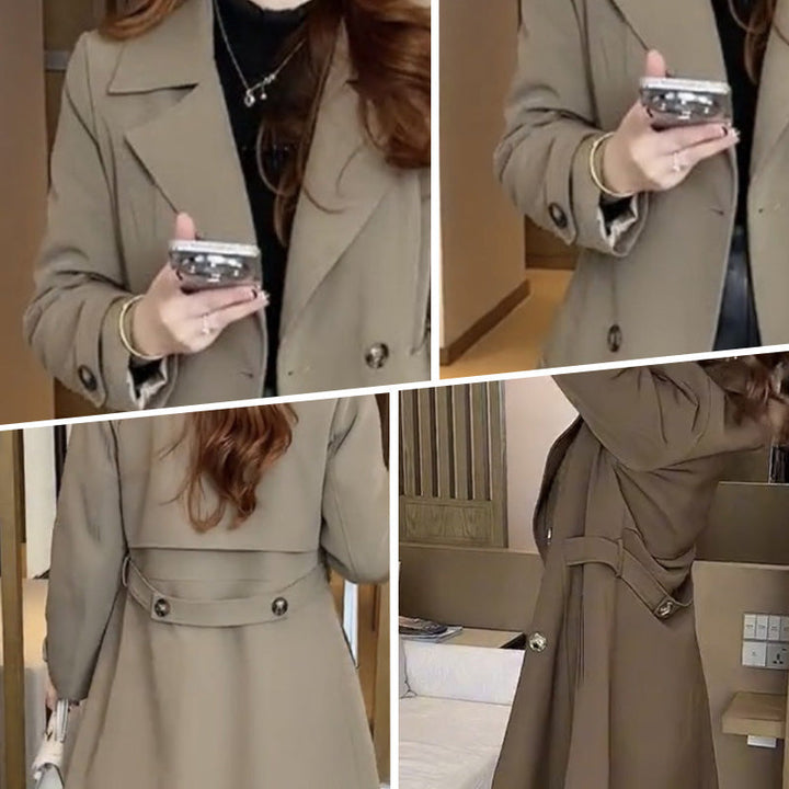Daphne™ | Luxury Wool Trench Coat