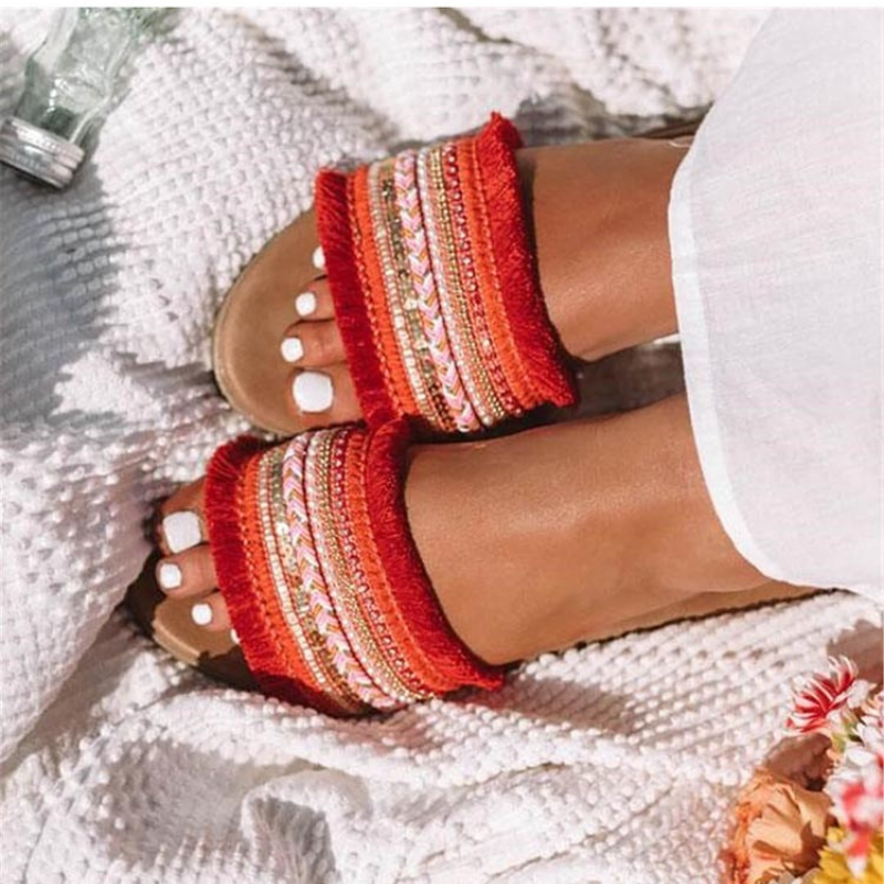 Beautiful colored slipper for women - PERNA