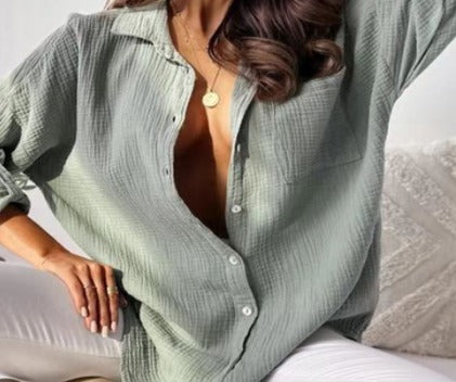 Lizabel -Blouse in plus size Freya