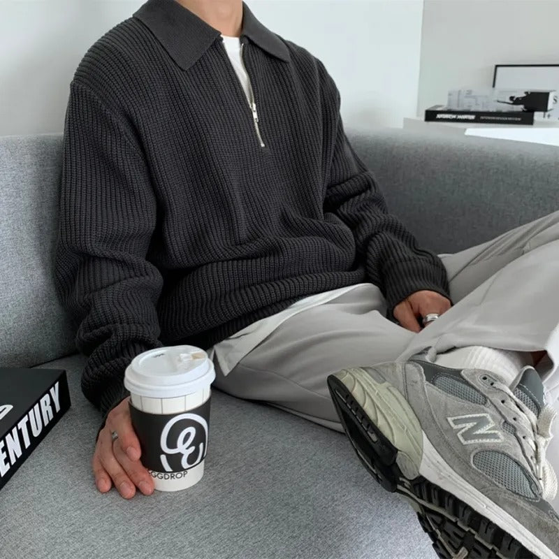 KLAY | HALFZIP SWEATER