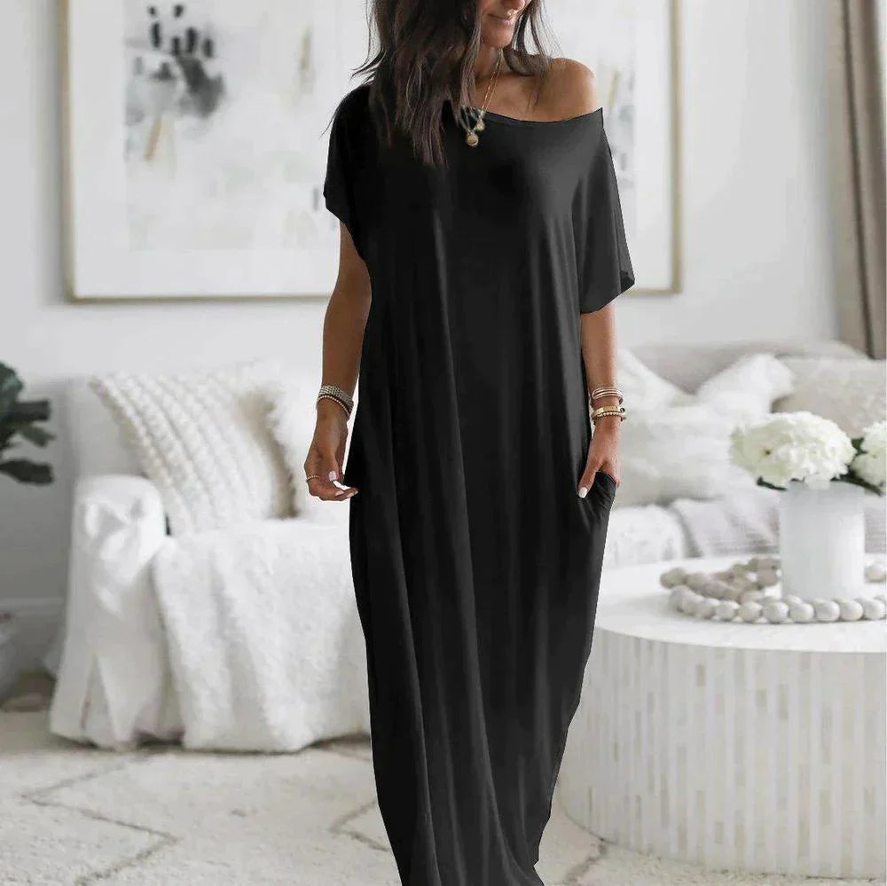 Alrisa ™ Maxi shirt dress