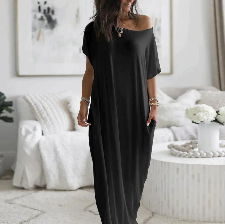 Alrisa ™ Maxi shirt dress
