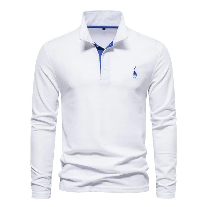 Gil - Men's long-sleeved polo shirt