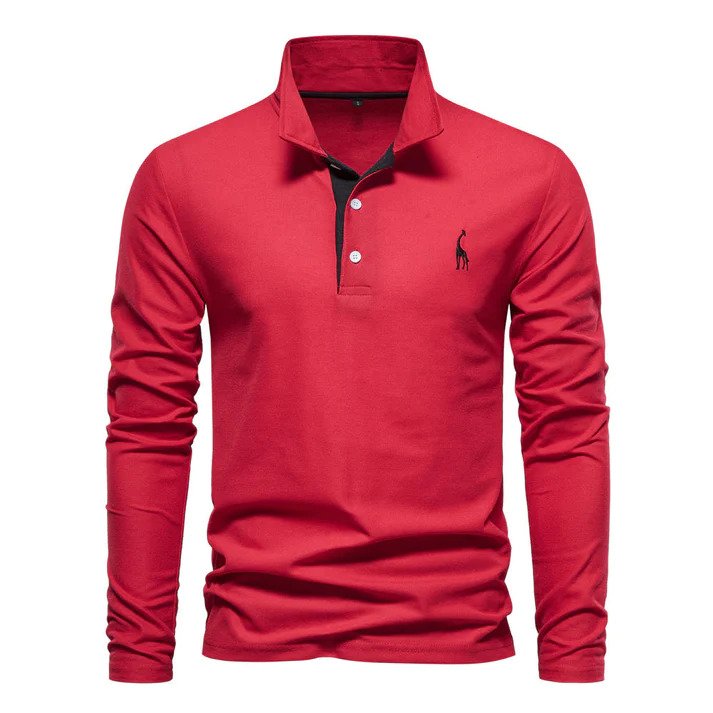 Gil - Men's long-sleeved polo shirt