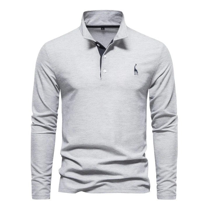 Gil - Men's long-sleeved polo shirt