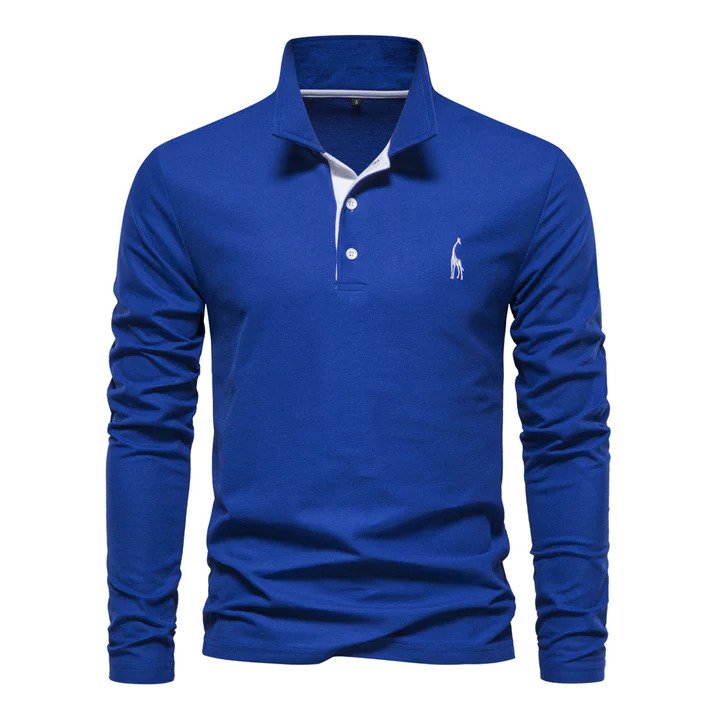 Gil - Men's long-sleeved polo shirt