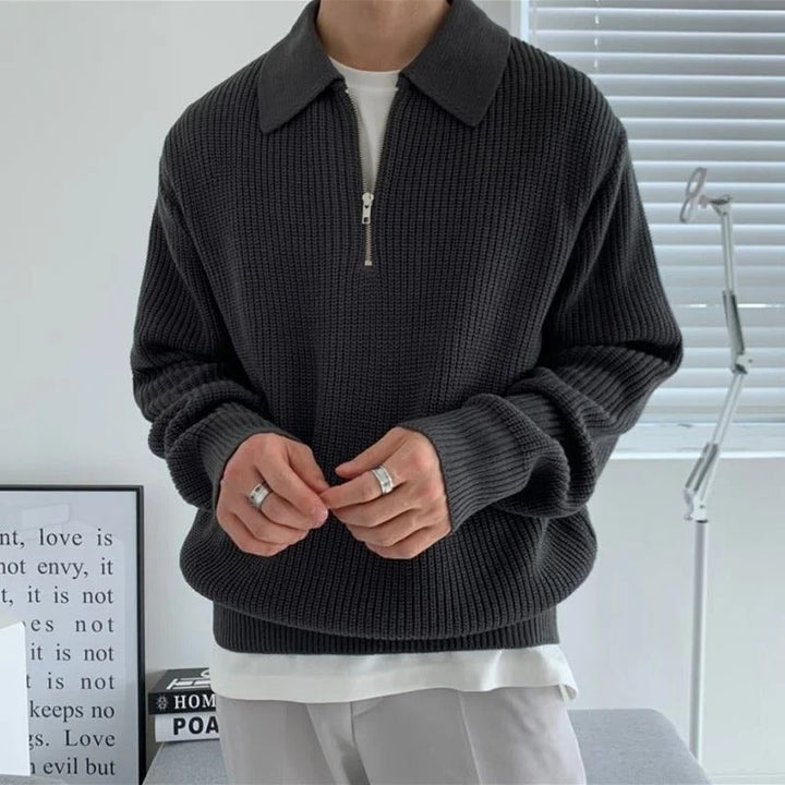 KLAY | HALFZIP SWEATER